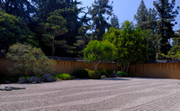 The Rock/Stone Zen Garden of the Japanese Garden at the Huntington Library & Botanical Gardens