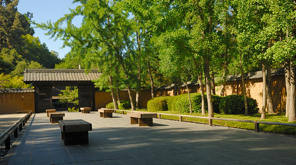 East side of the Zen Garden part of the Japanese Garden
