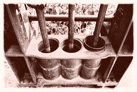 Old Pump view 3 Old Photo Sepia