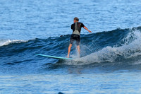 AARP or Old Surfer Dude Riding a Wave