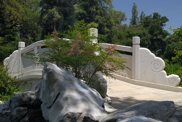 One of the Bridges at the Chinese Garden at the Huntington Library & Botanical Gardens