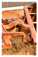 50mm f/1.8 Colorized version in NX Old Rusty Farm Equipment