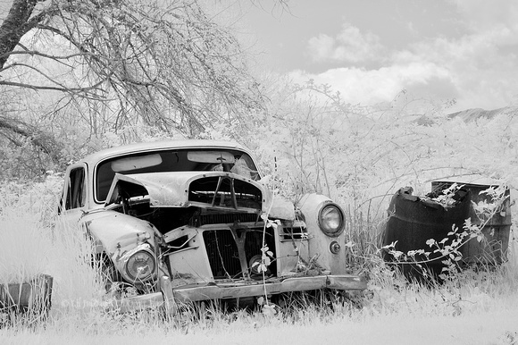 Rusty Old Car in Quilicene, Washington editied in CS3